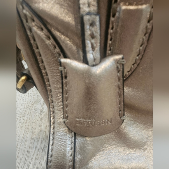 Designer Gold Handbag - Picture 3 of 11